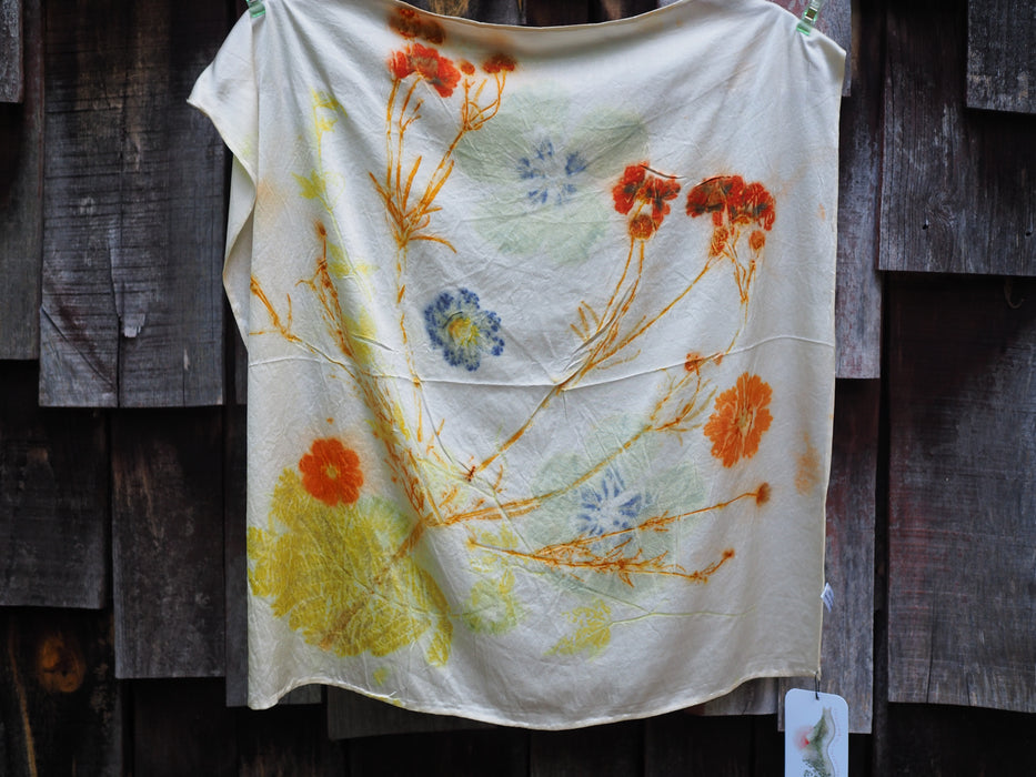 Ecoprinted Silks - Medium