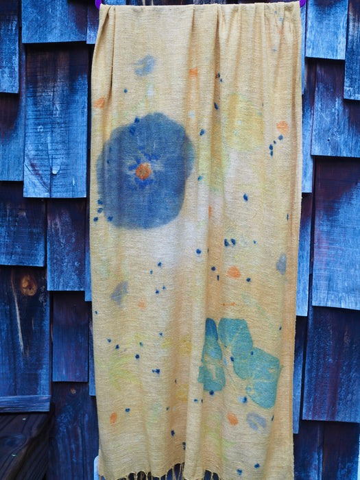 Silk Noil Shawl Wraps