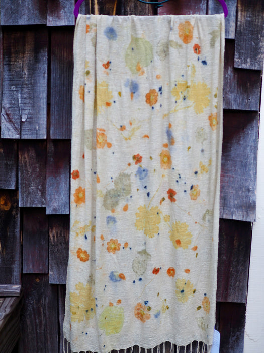 Silk Noil Shawl Wraps