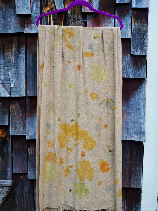 Silk Noil Shawl Wraps