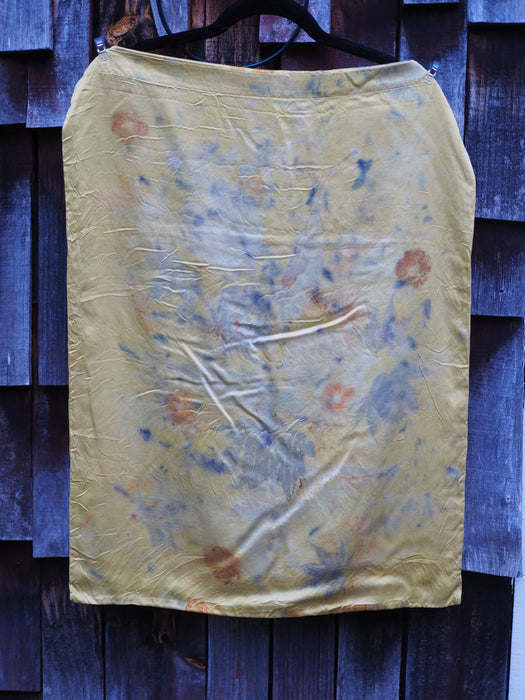 Ecoprinted Silk Pillow Cases