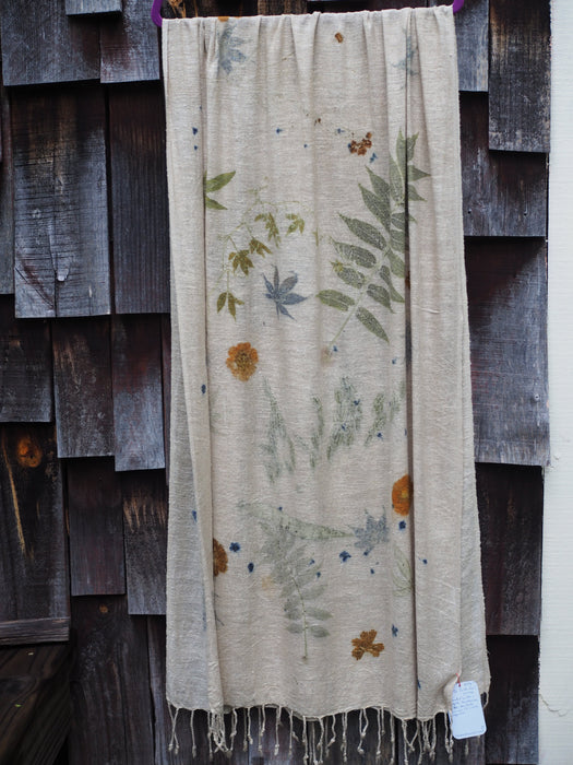 Silk Noil Shawl Wraps