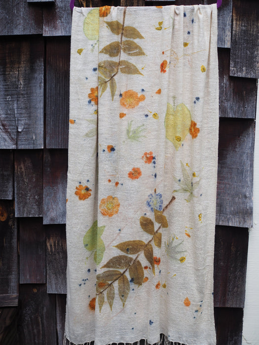 Silk Noil Shawl Wraps