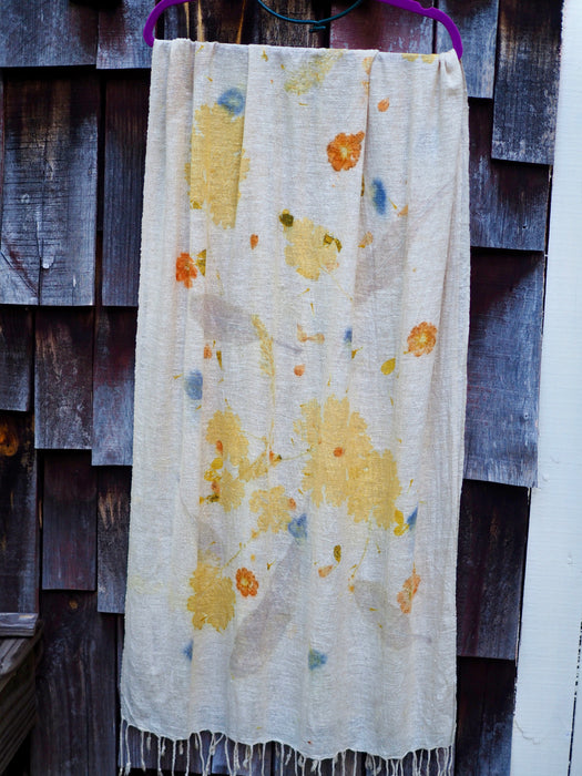 Silk Noil Shawl Wraps