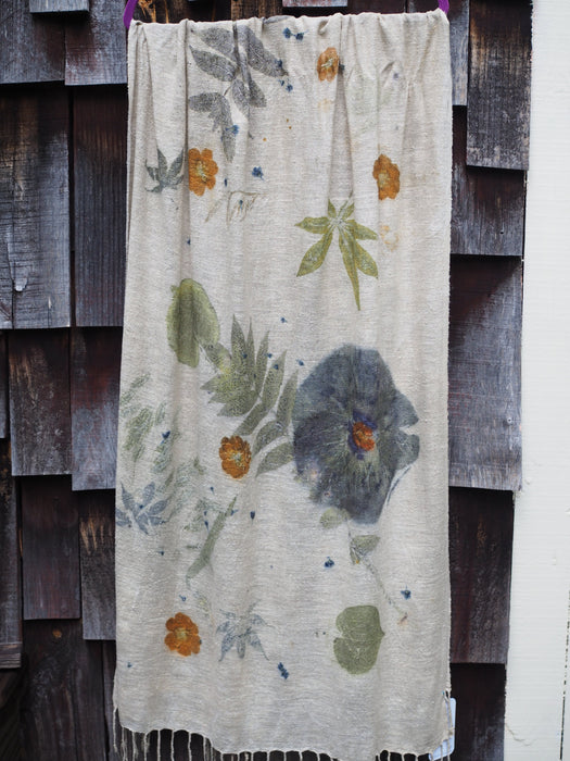 Silk Noil Shawl Wraps