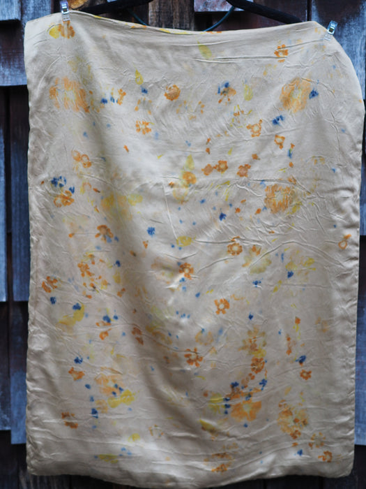 Ecoprinted Silk Pillow Cases