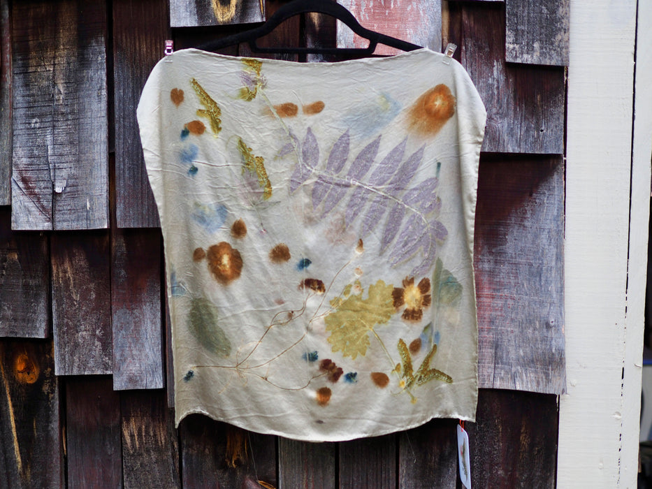 Ecoprinted Silks - Medium