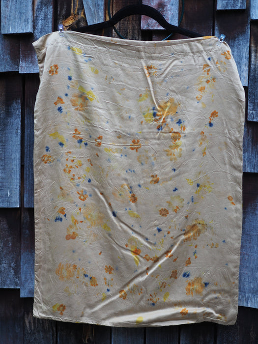 Ecoprinted Silk Pillow Cases