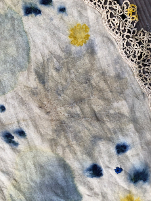 Vintage Ecoprinted Cotton Cloth (A)