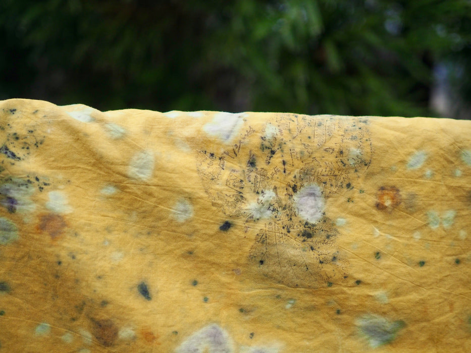 Ecoprinted Cotton Pillow Cases