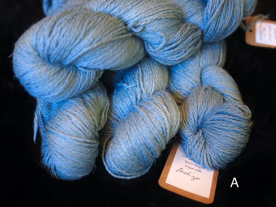 Merino & Hemp Sport weight yarn